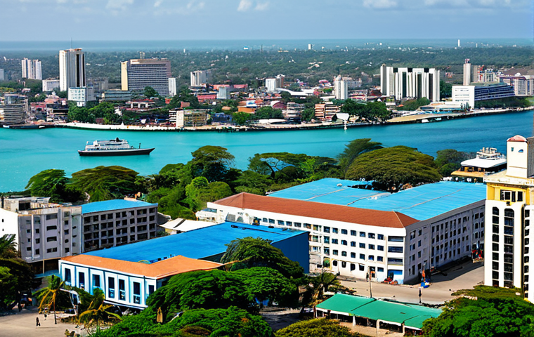 탄자니아로의 직항편 정보 - Zanzibar Beach Relaxation**

"A serene scene of a fully clothed French woman relaxing on a white san...